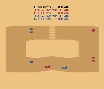 Pantallazo del juego online Sprintmaster (Atari 2600)