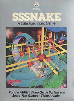 Carátula del juego Sssnake (Atari 2600)