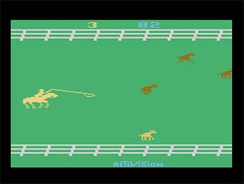 Pantallazo del juego online Stampede (Atari 2600)