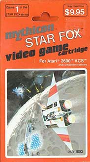 Carátula del juego Star Fox (Atari 2600)