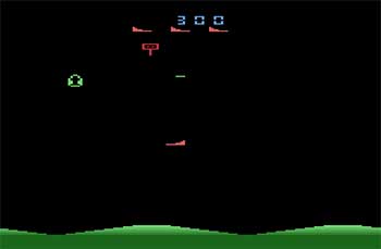 Pantallazo del juego online Stargunner (Atari 2600)