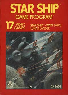 Carátula del juego Star Ship (Atari 2600)