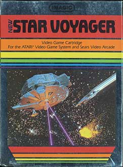 Carátula del juego Star Voyager (Atari 2600)