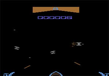 Pantallazo del juego online Star Wars (Atari 2600)