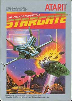 Carátula del juego Stargate (Atari 2600)