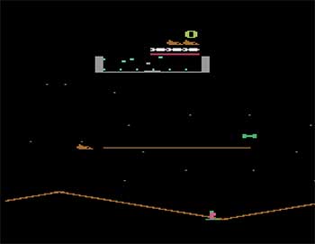 Pantallazo del juego online Stargate (Atari 2600)