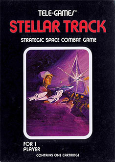 Carátula del juego Stellar Track (Atari 2600)