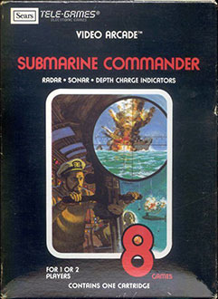 Carátula del juego Submarine Commander (Atari 2600)