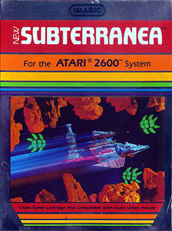 Carátula del juego Subterranea (Atari 2600)