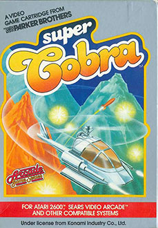 Carátula del juego Super Cobra (Atari 2600)