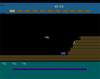 Pantallazo del juego online Super Cobra (Atari 2600)