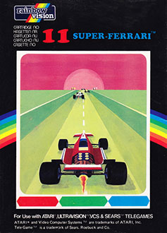 Carátula del juego Super Ferrari (Atari 2600)