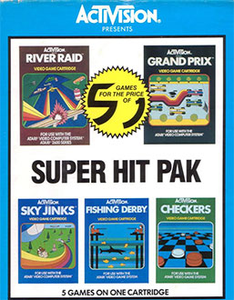 Carátula del juego Super Hit Pack (Atari 2600)