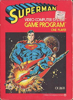 Carátula del juego Superman (Atari 2600)