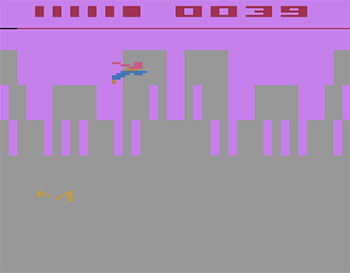 Pantallazo del juego online Superman (Atari 2600)