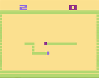 Pantallazo del juego online Surround (Atari 2600)