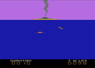 Pantallazo del juego online Survival Island (Atari 2600)