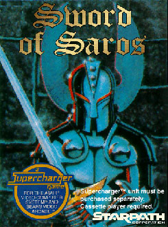 Carátula del juego Sword of Saros (Atari 2600)