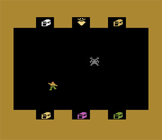 Pantallazo del juego online Sword of Saros (Atari 2600)