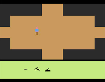 Pantallazo del juego online SwordQuest EarthWorld (Atari 2600)