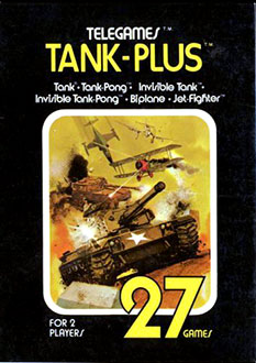Juego online Tank Plus (Atari 2600)