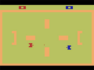 Pantallazo del juego online Tank Plus (Atari 2600)