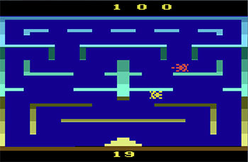 Pantallazo del juego online Tanks But No Tanks (Atari 2600)