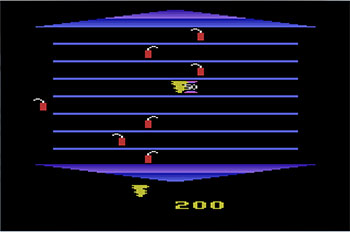 Pantallazo del juego online Taz (Atari 2600)