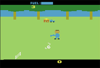 Pantallazo del juego online The Texas Chainsaw Massacre (Atari 2600)