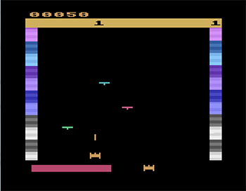 Pantallazo del juego online Threshold (Atari 2600)
