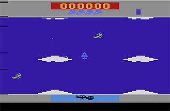 Pantallazo del juego online Time Pilot (Atari 2600)