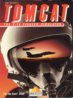 Carátula del juego Dan Kitchen's Tomcat The F-14 Fighter Simulator (Atari 2600)