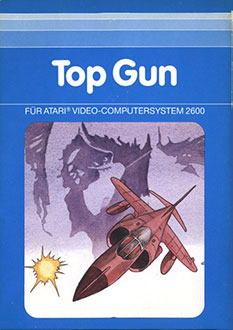 Carátula del juego Top Gun (Atati 2600)