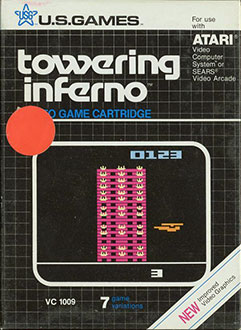 Carátula del juego Towering Inferno (Atari 2600)