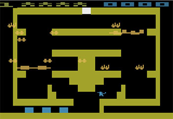 Pantallazo del juego online Towering Inferno (Atari 2600)