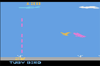 Pantallazo del juego online Tuby Bird (Atari 2600)