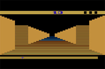 Pantallazo del juego online Tunnel Runner (Atari 2600)