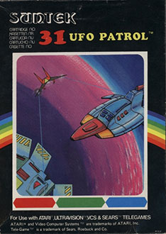 Carátula del juego UFO Patrol (Atari 2600)