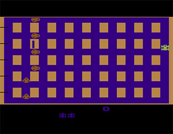 Pantallazo del juego online Universal Chaos (Atari 2600)