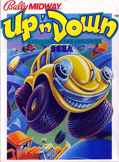 Carátula del juego Up 'n Down (Atari 2600)