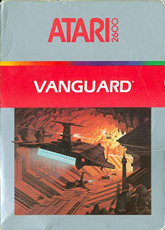 Carátula del juego Vanguard (Atari 2600)