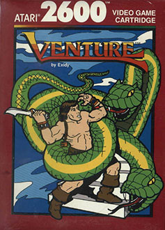 Carátula del juego Venture (Atari 2600)