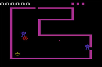 Pantallazo del juego online Venture (Atari 2600)