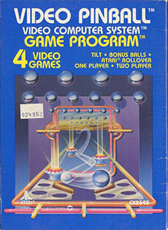 Juego online Video Pinball (Atari 2600) Juego online Video Pinball (Atari 2600)
