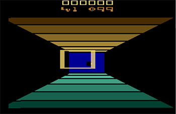 Pantallazo del juego online Wall Ball (Atari 2600)