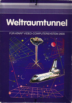 Carátula del juego Weltraum Tunnel (Atari 2600)