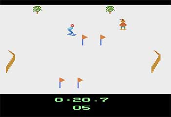 Pantallazo del juego online Winter Games (Atari 2600)