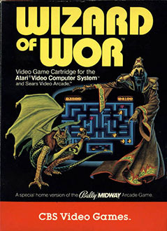 Carátula del juego Wizard of Wor (Atari 2600)