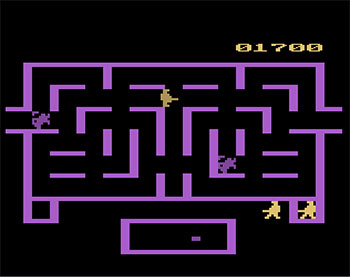 Pantallazo del juego online Wizard of Wor (Atari 2600)