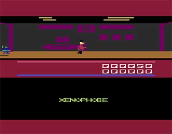 Pantallazo del juego online Xenophobe (Atari 2600)